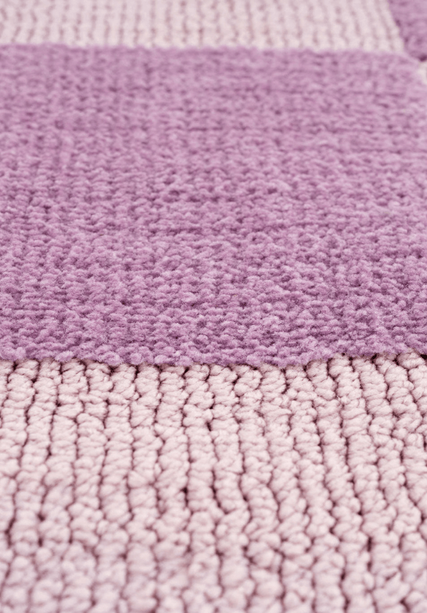 Lavender Blocks Rug