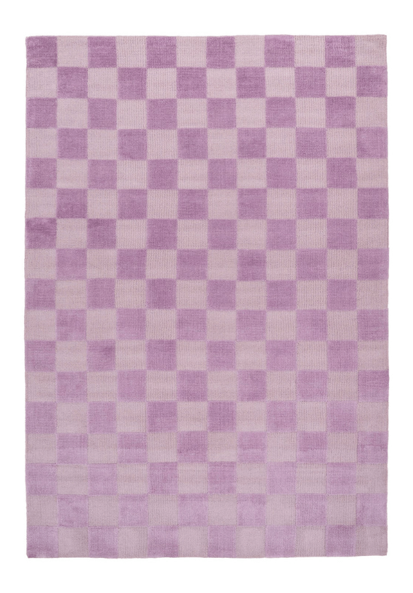 Lavender Blocks Rug