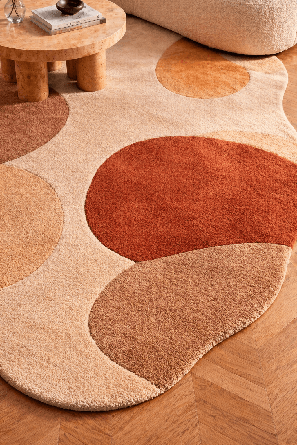 Terracotta Echo Rug