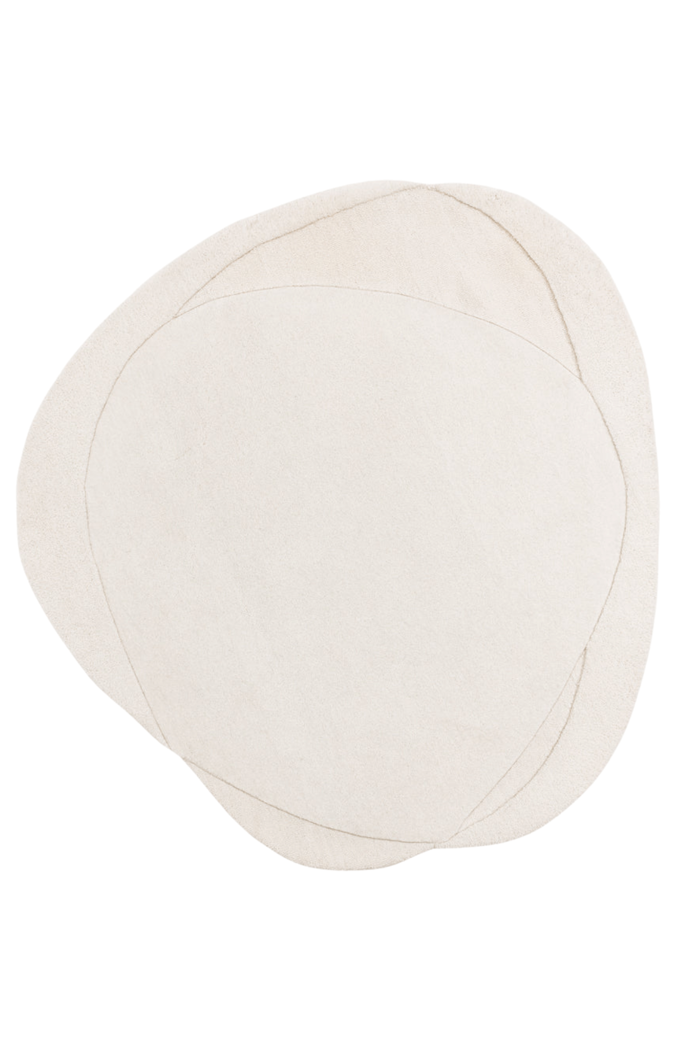 Luma Natural Wool Art Rug