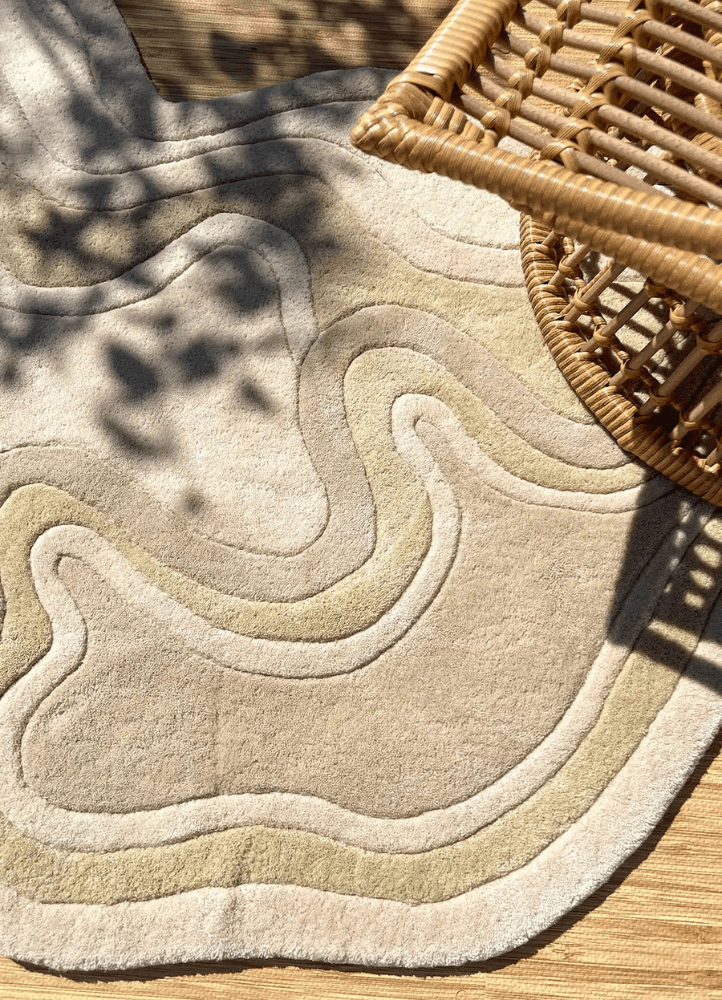 Tides Organic Hand-Tufted Wool Rug