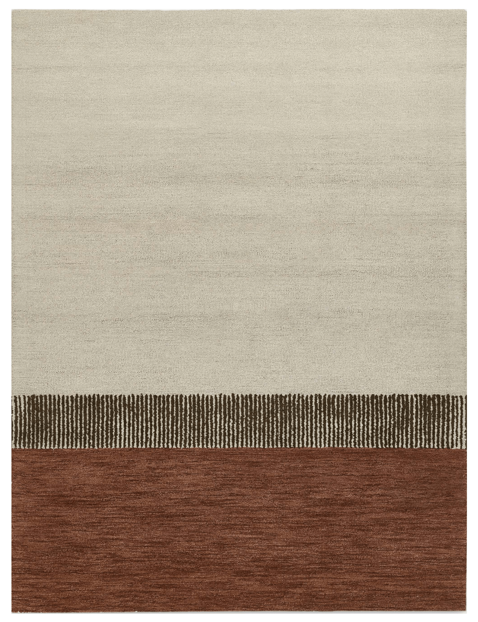 Anesu Color Block Wool Rug