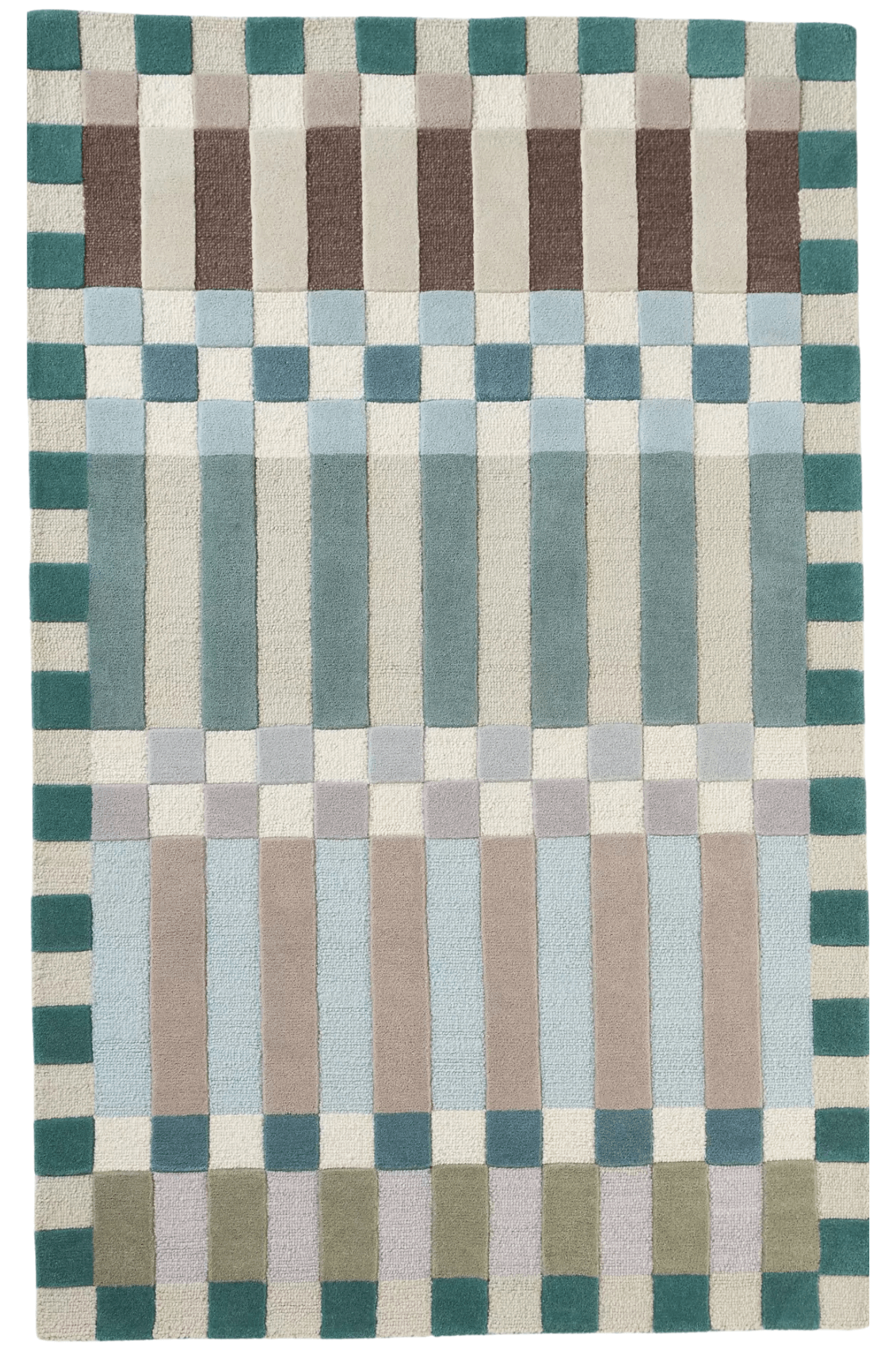 Geometric Symphony Wool Rug