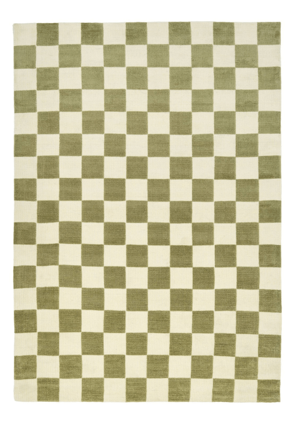 Green Blocks Rug