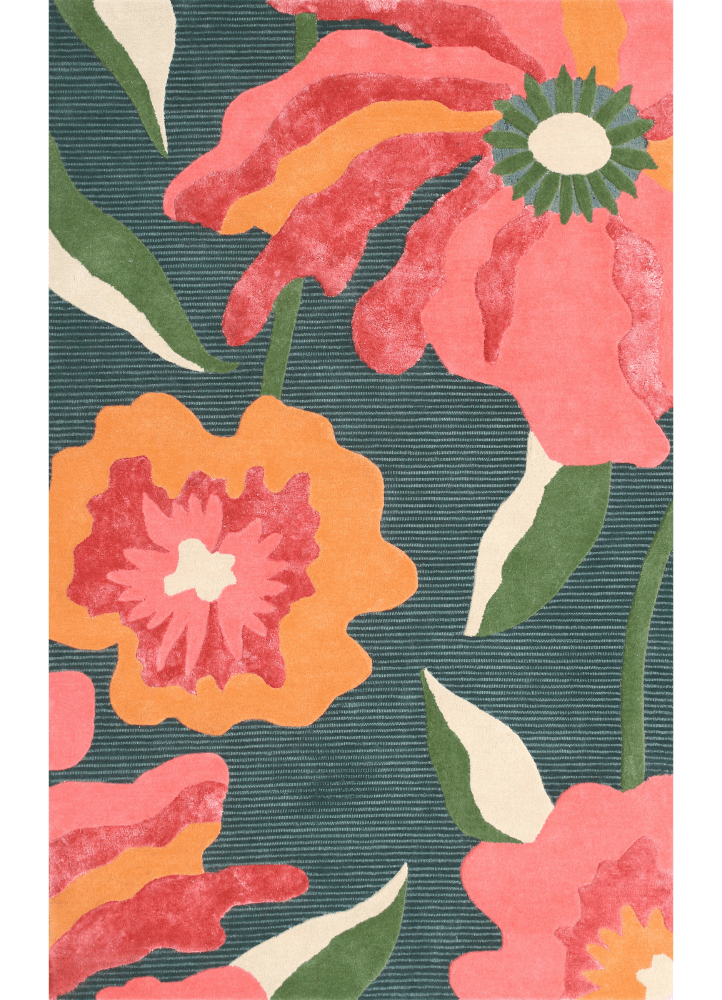 Bloom Aura Hand-Tufted Rug