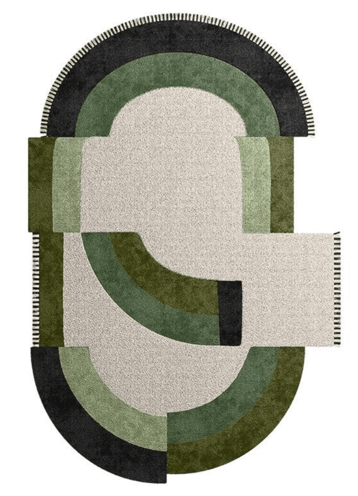 Verde Harmony Oval Rug