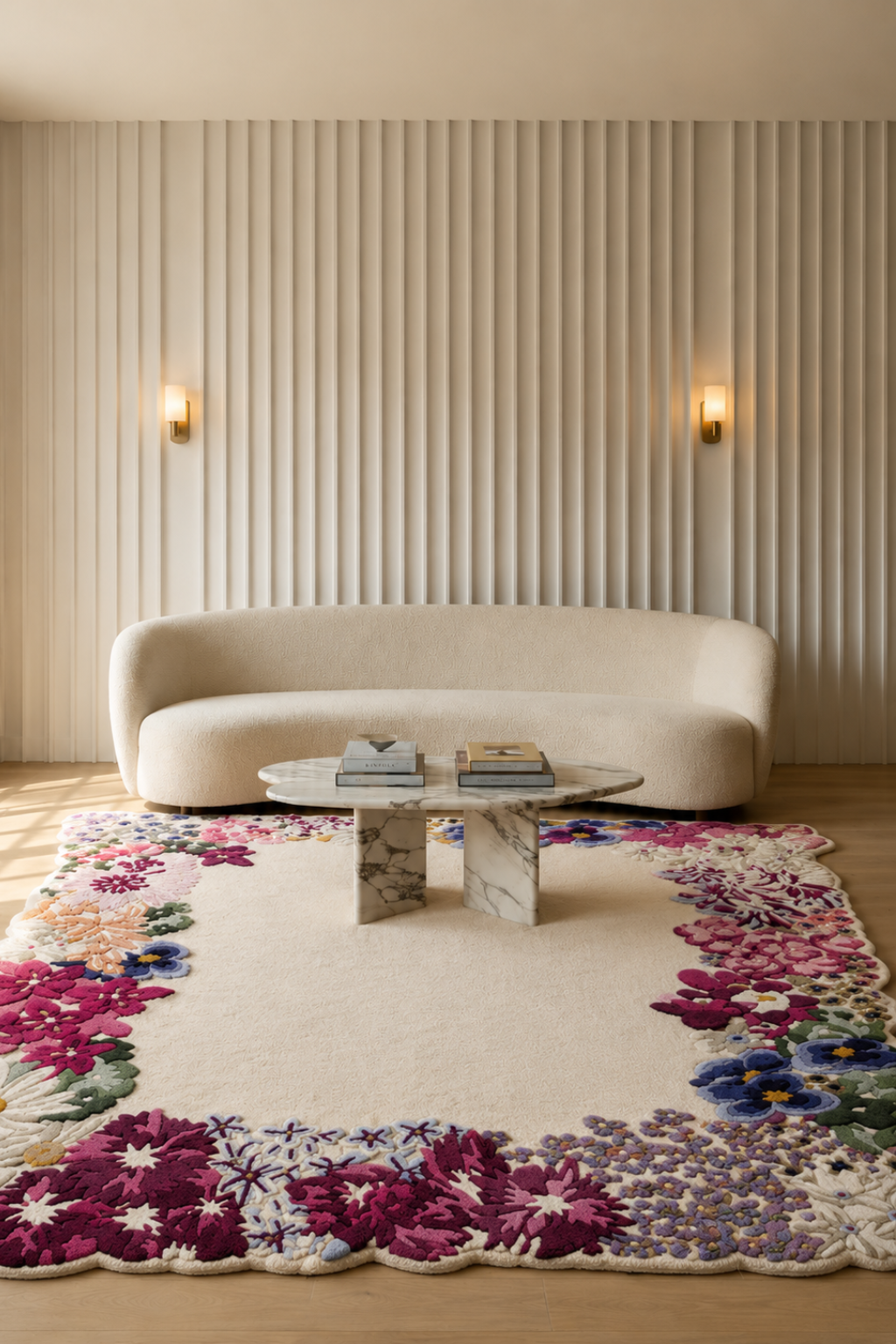 Petal Symphony Rug