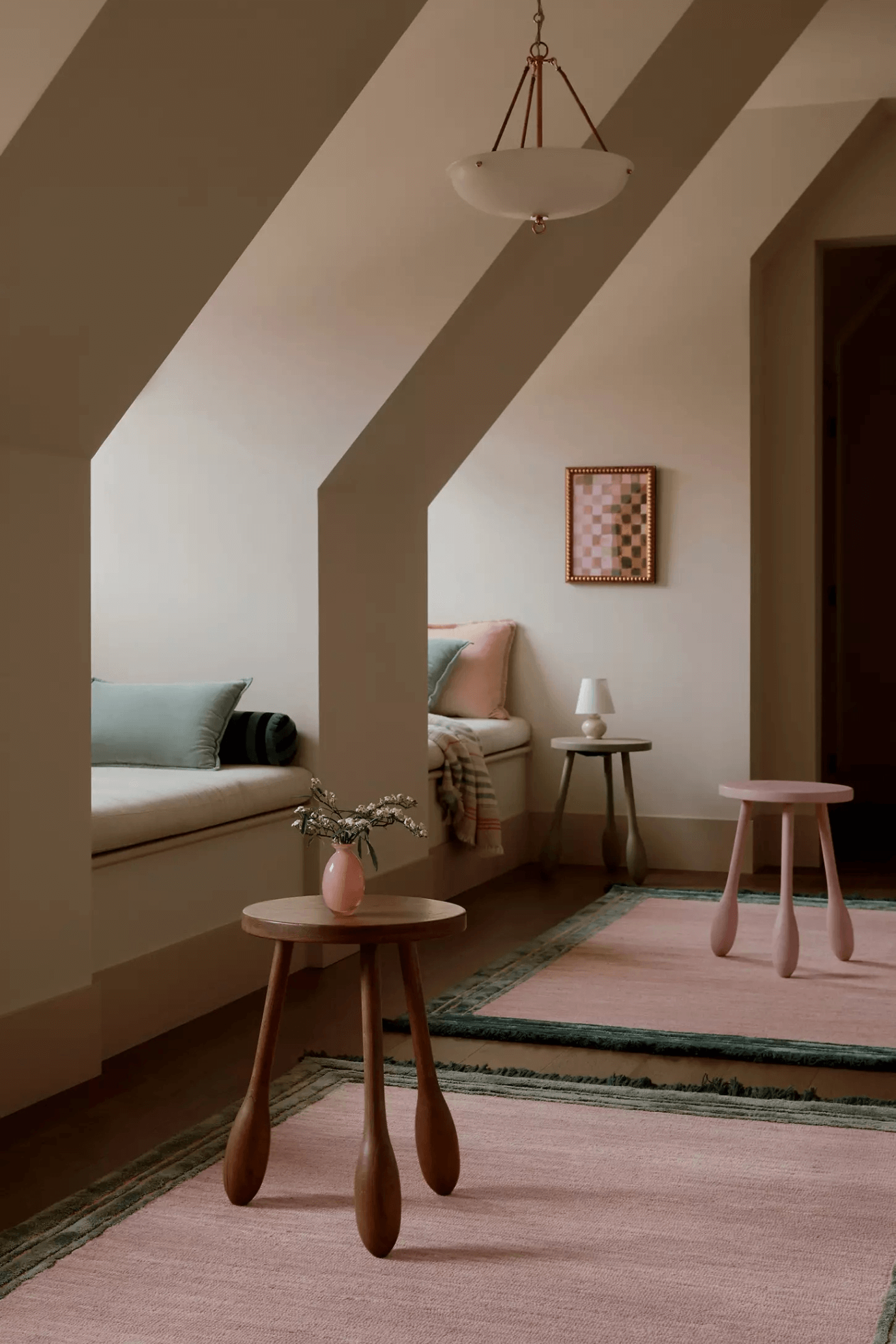 Verdant Weave Tassel Rug