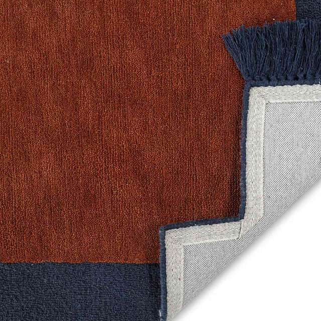 Modernist Layers Wool Rug