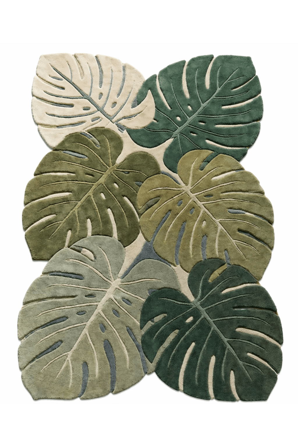 monstera leaf rug monstera leaf rug decor