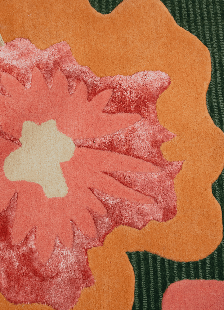 Bloom Aura Hand-Tufted Rug