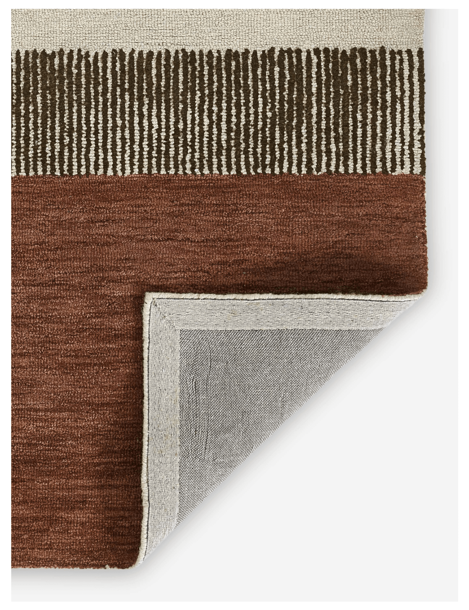 Anesu Color Block Wool Rug