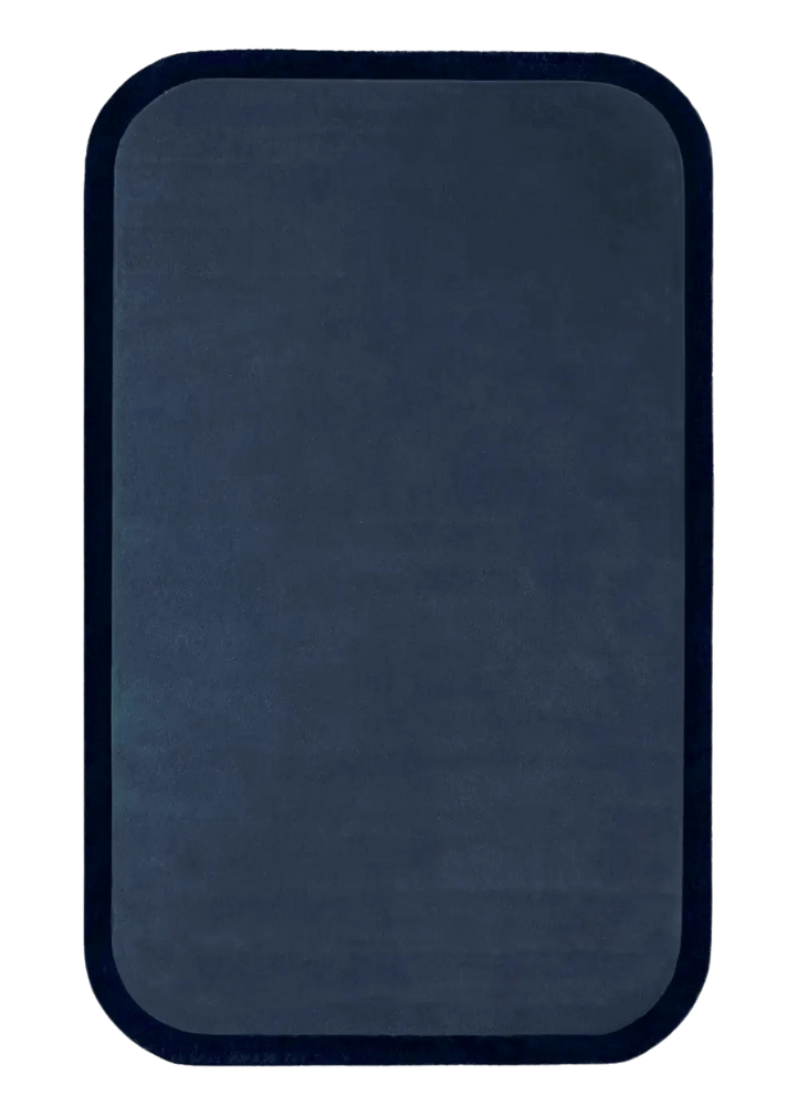 Waveform Edge Hand-Tufted Wool Rug