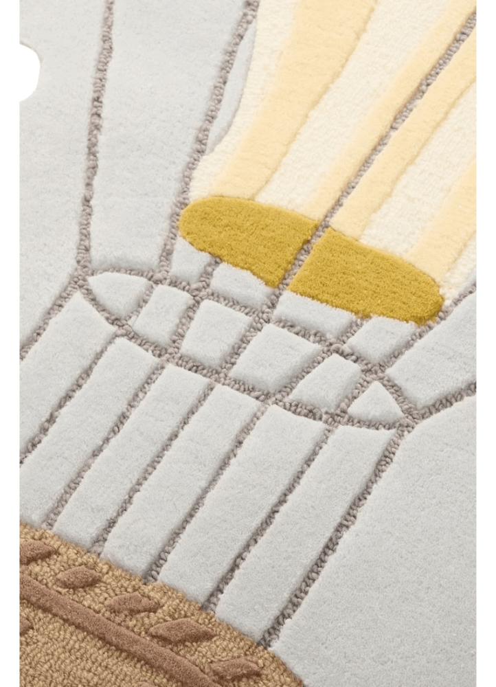 Hot Air Balloon Kids Rug