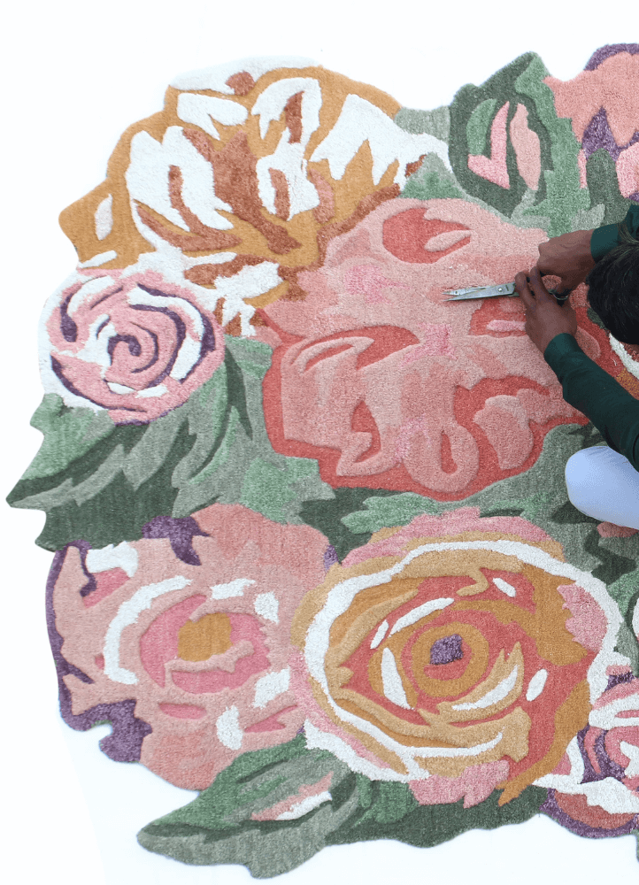 Mystic Bloom Hand-Tufted Rug