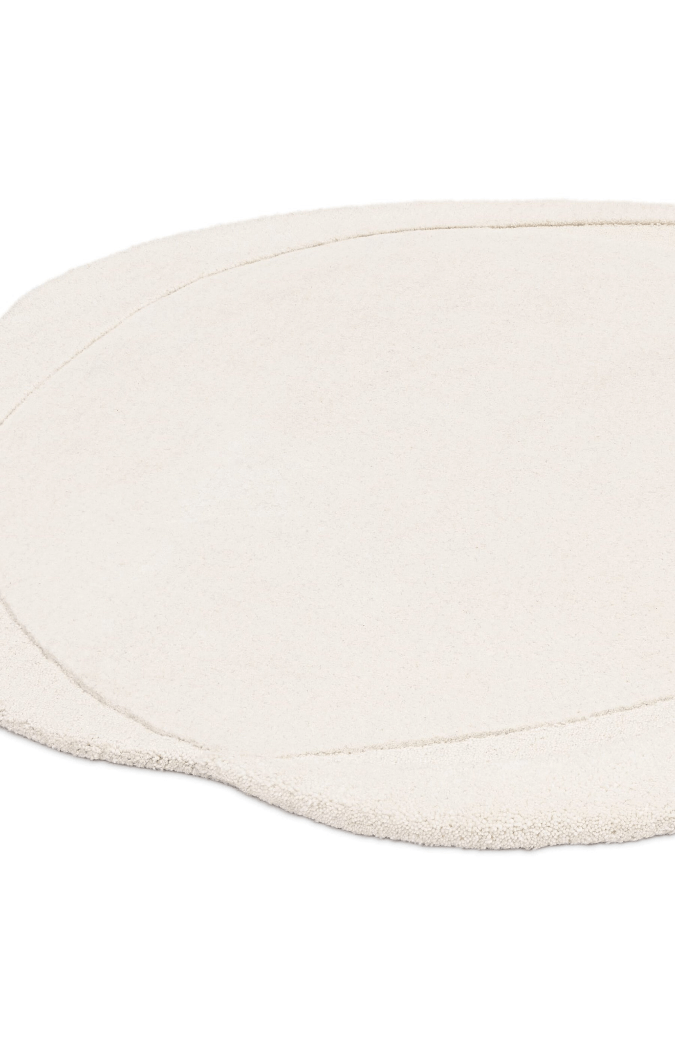 Luma Natural Wool Art Rug