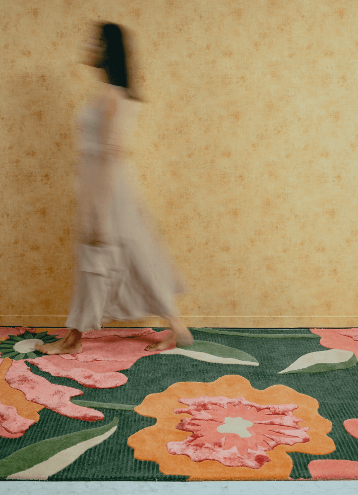 Bloom Aura Hand-Tufted Rug