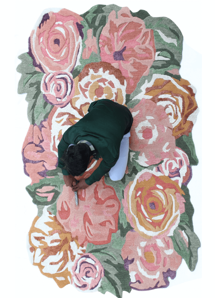 Mystic Bloom Hand-Tufted Rug