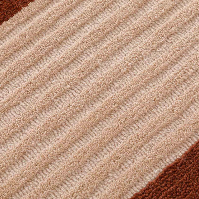 Modernist Layers Wool Rug