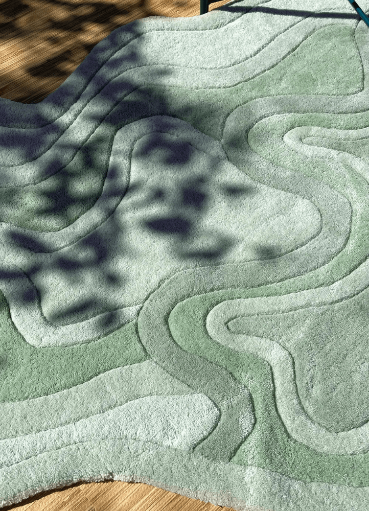 Tides Organic Hand-Tufted Wool Rug