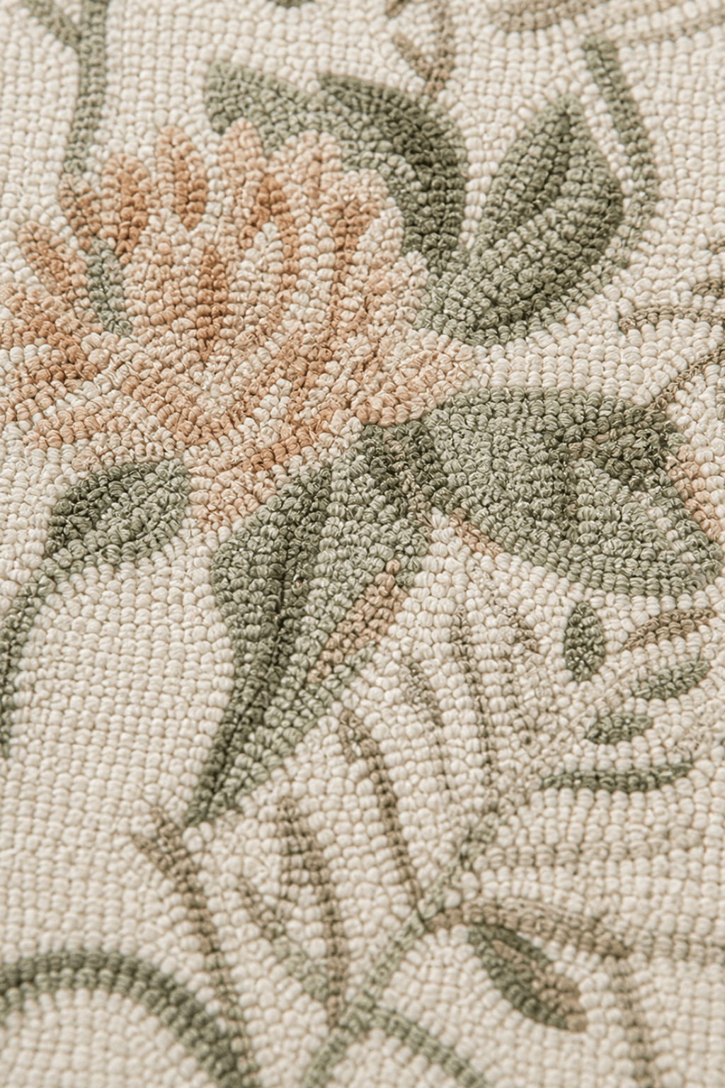 Blossom Meadow Soft Neutral Luxe Rug