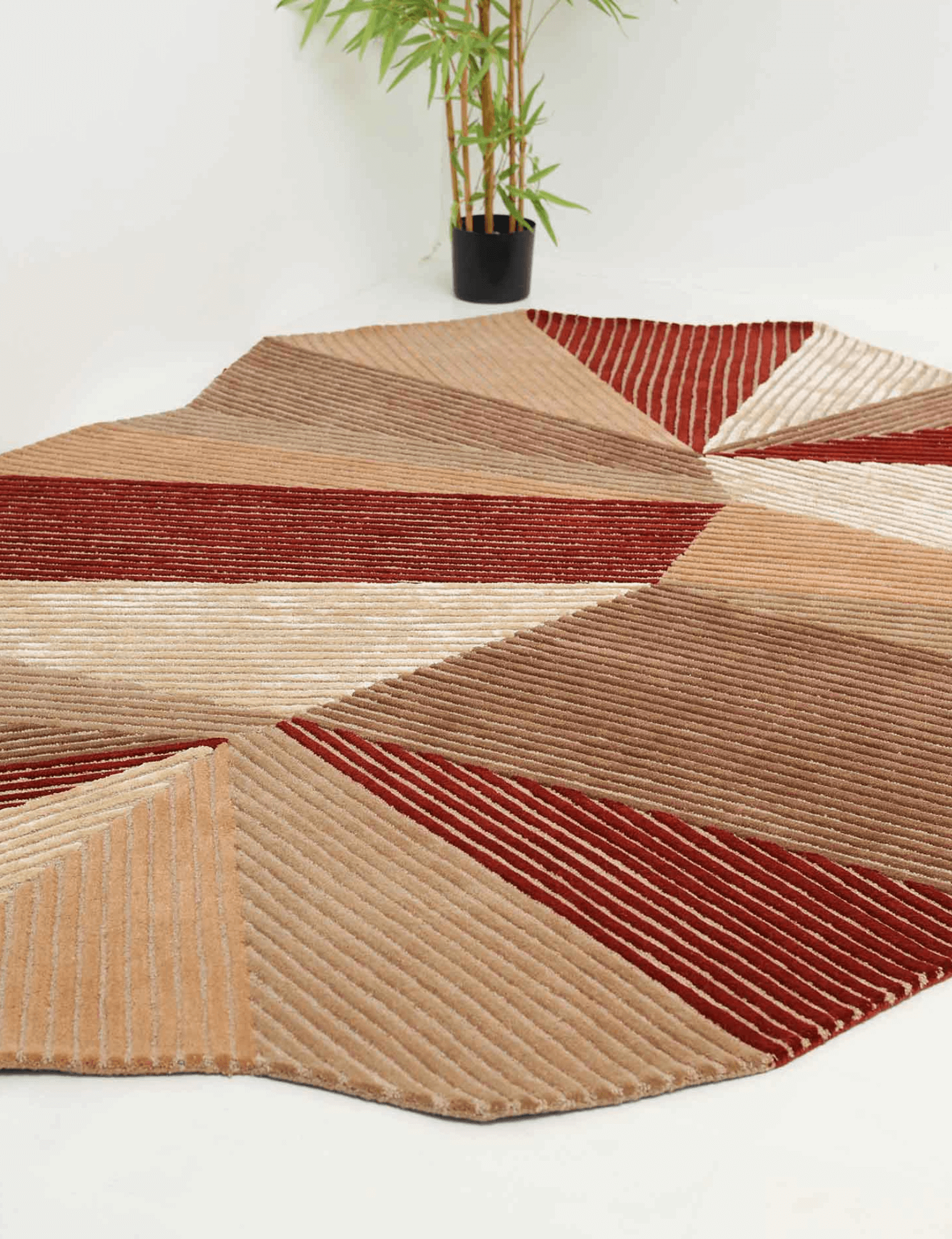 Aurora Blend Shaped Rug