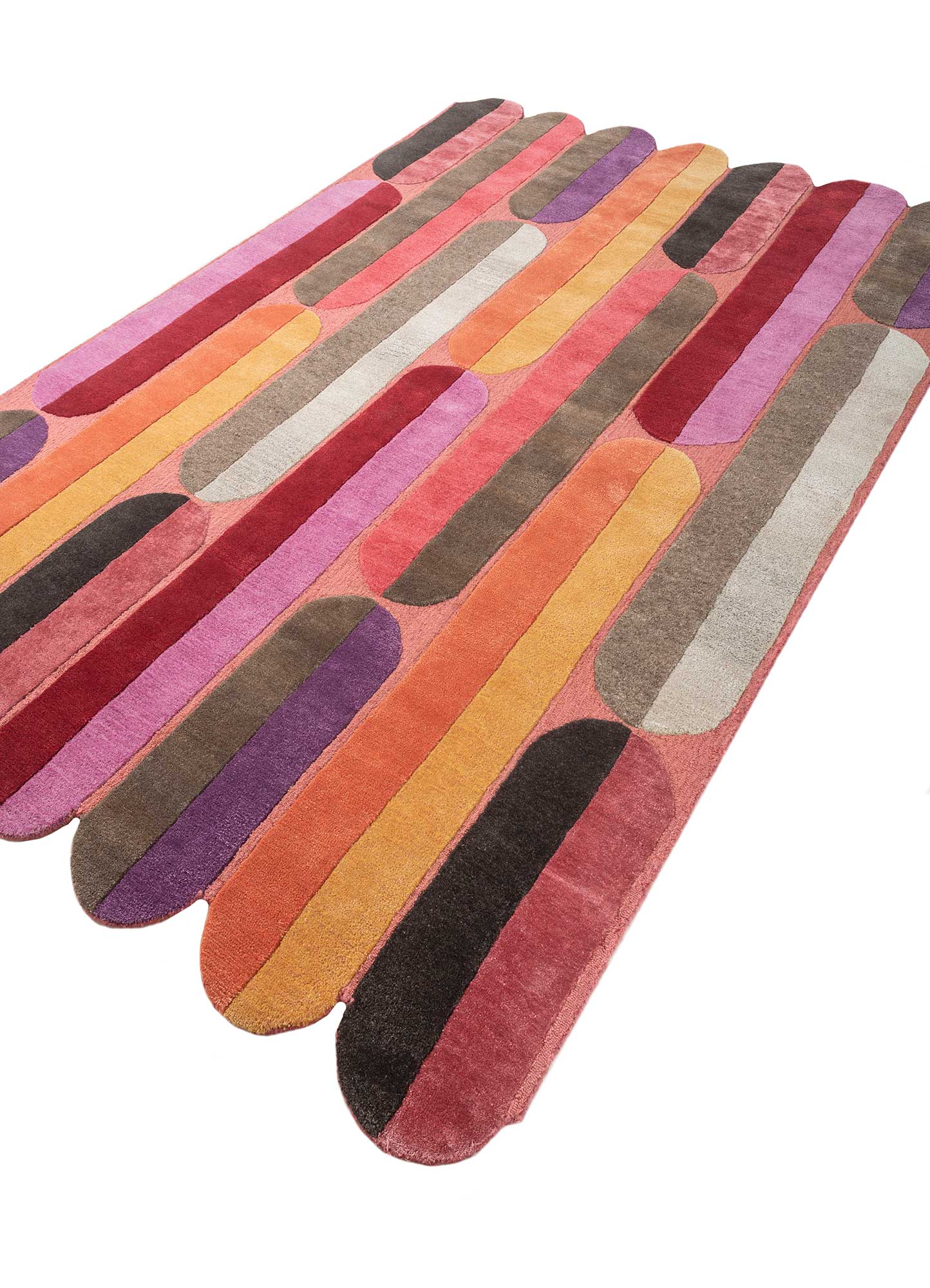 Blush Prism Hand-Tufted Rug