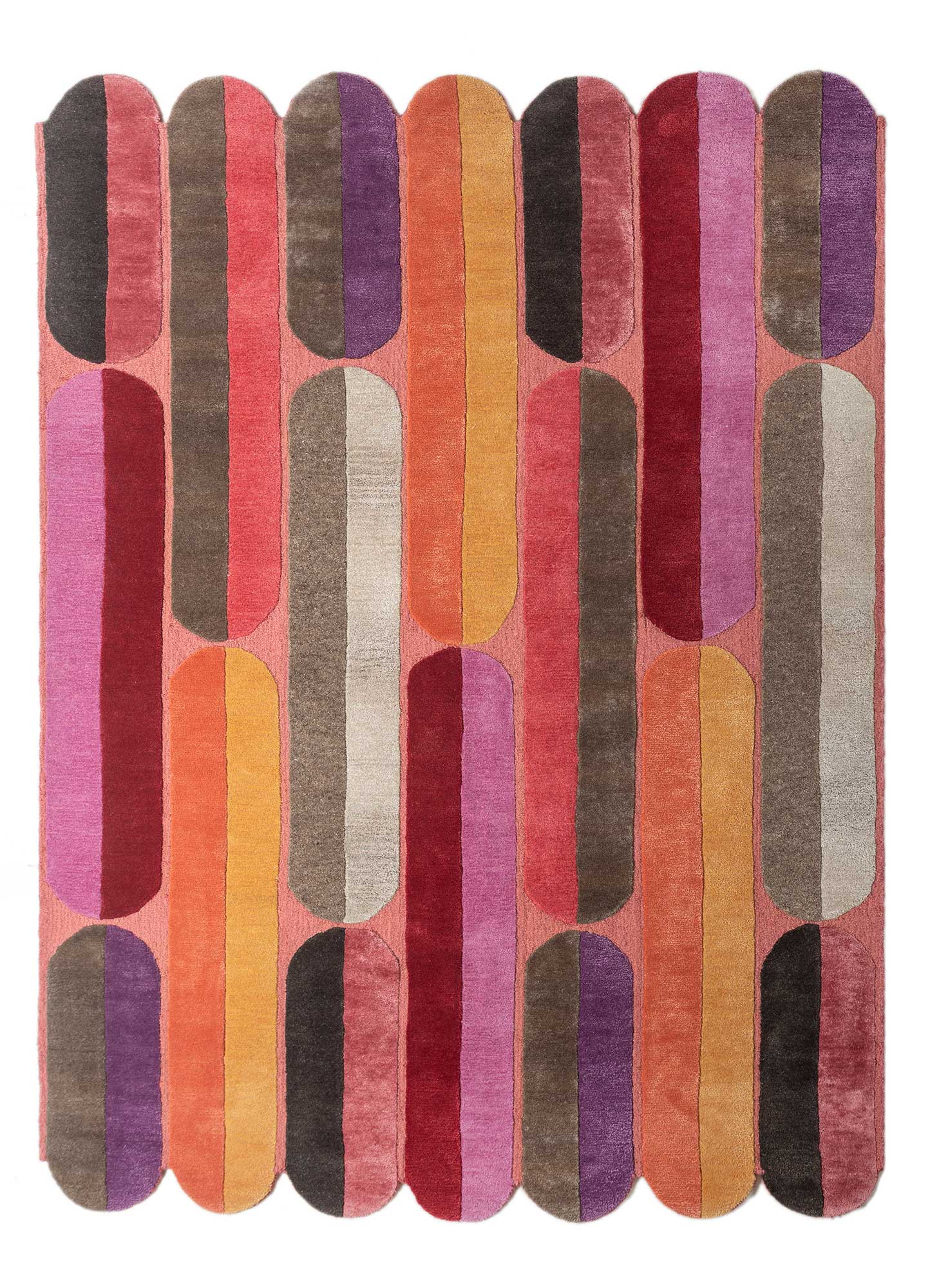 Blush Prism Hand-Tufted Rug