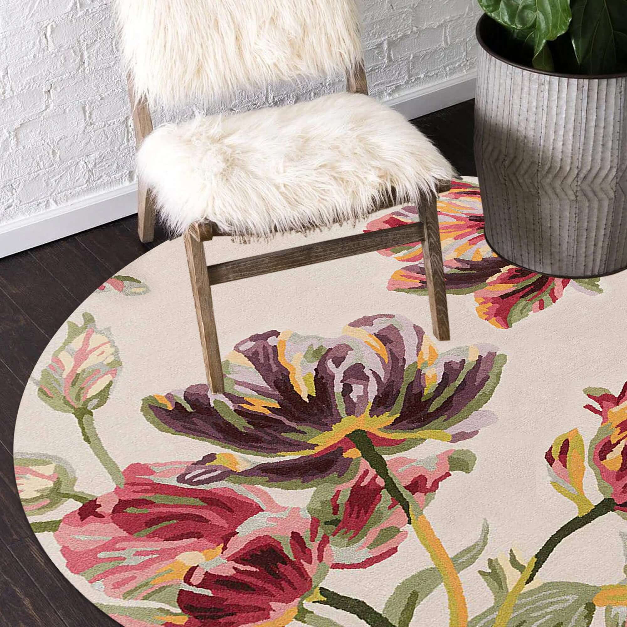 Gosford Cranberry Hand-Tufted Rug