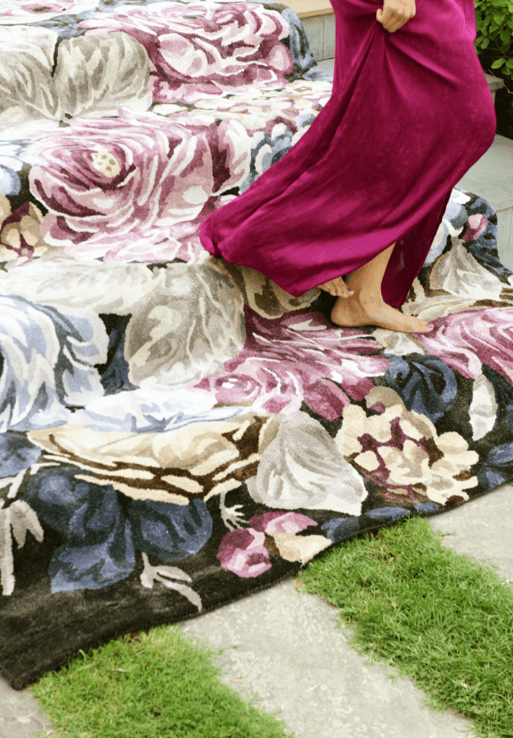 Urban Luxe Hand-Tufted Silk Rug