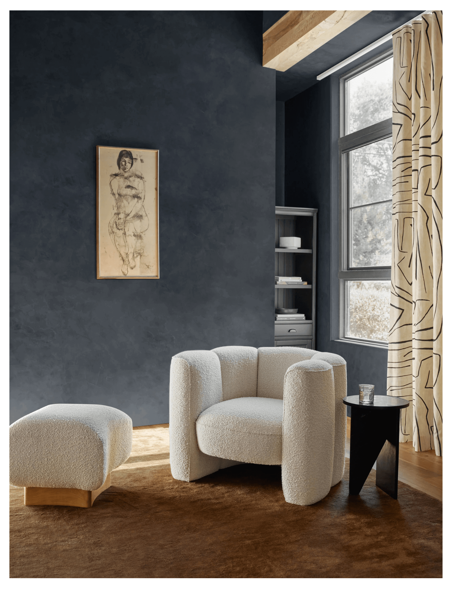 Luxe Striato Viscose Rug