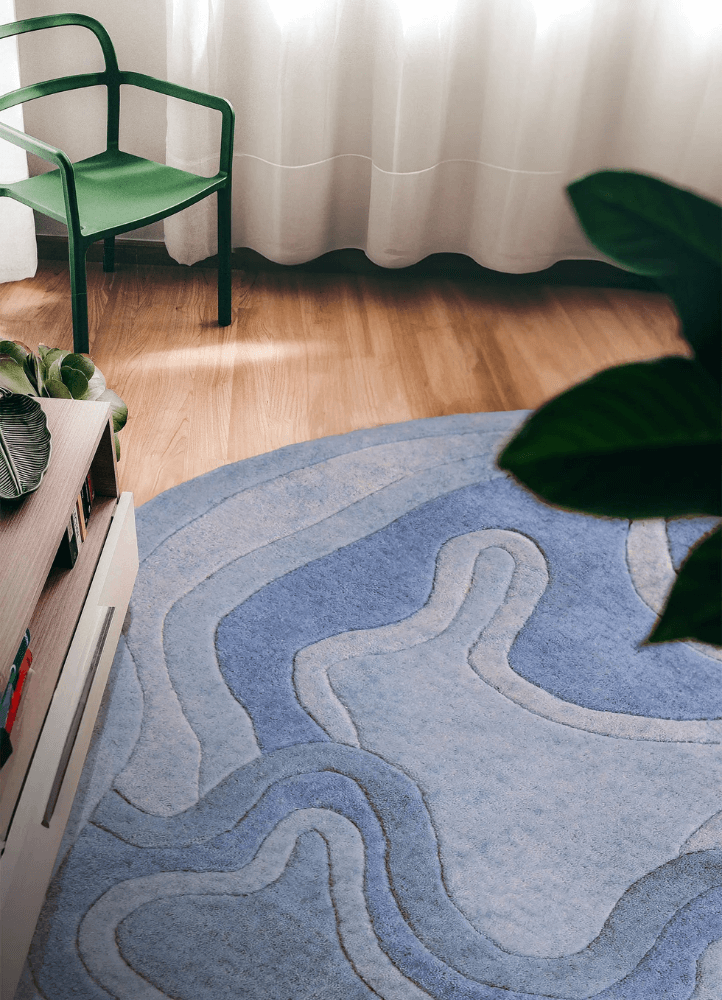 Tides Organic Hand-Tufted Wool Rug