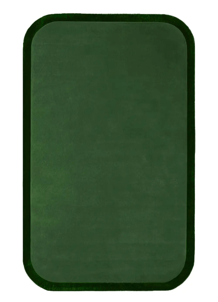 Waveform Edge Hand-Tufted Wool Rug