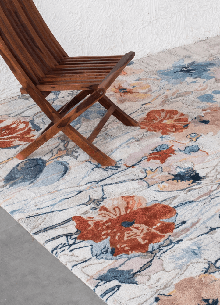 Spring Blossom Hand-Tufted Rug