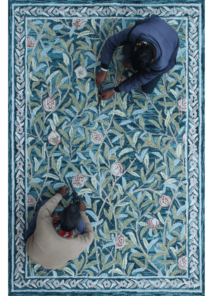 Garden Bloom Hand-Tufted Rug