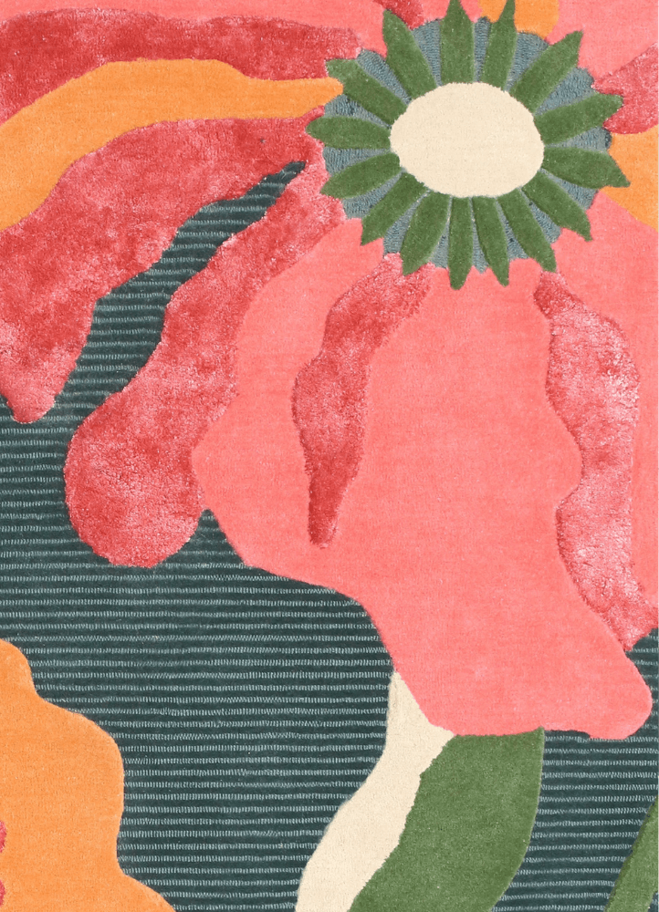 Bloom Aura Hand-Tufted Rug