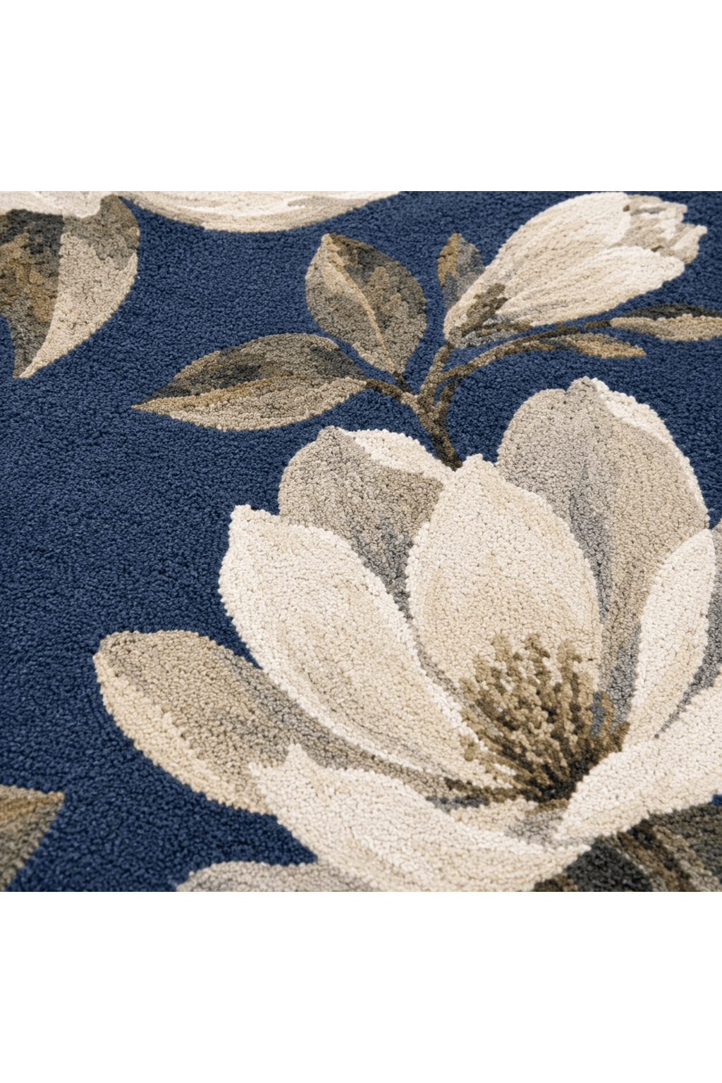 Magnolia Bloom Hand-Tufted Rug