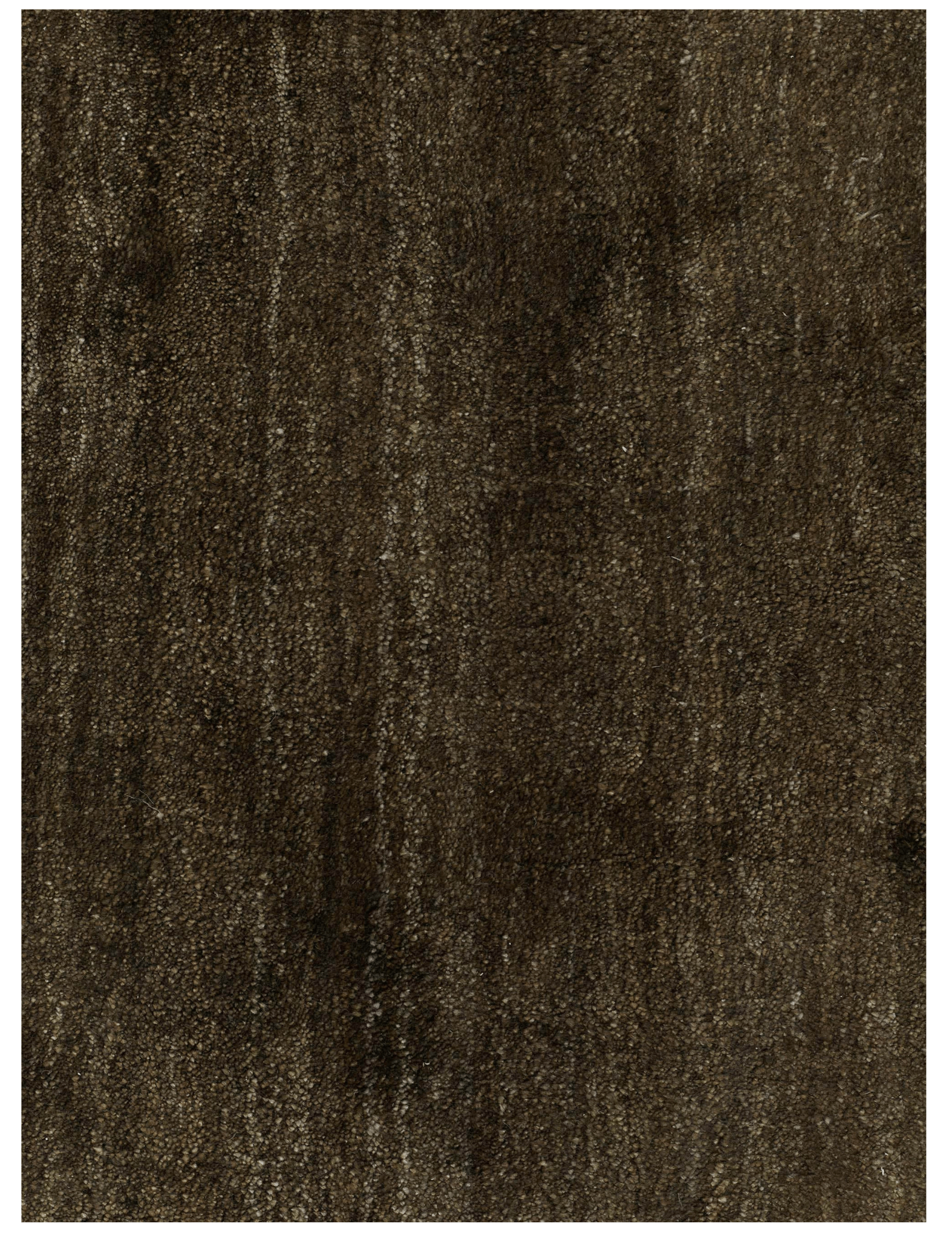 Luxe Striato Viscose Rug in Moss