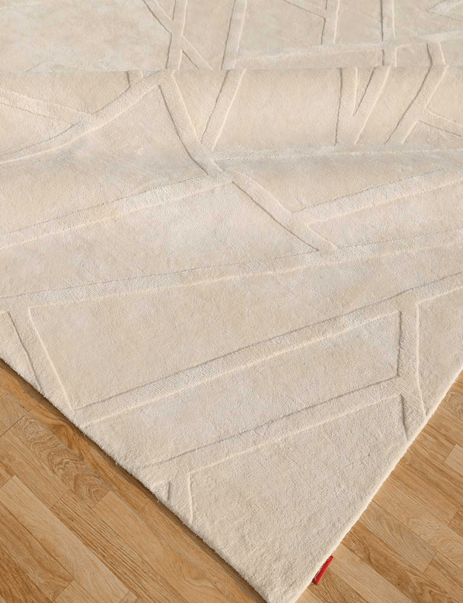 Opulent Harmony Bamboo Silk & Cotton Handmade Rug