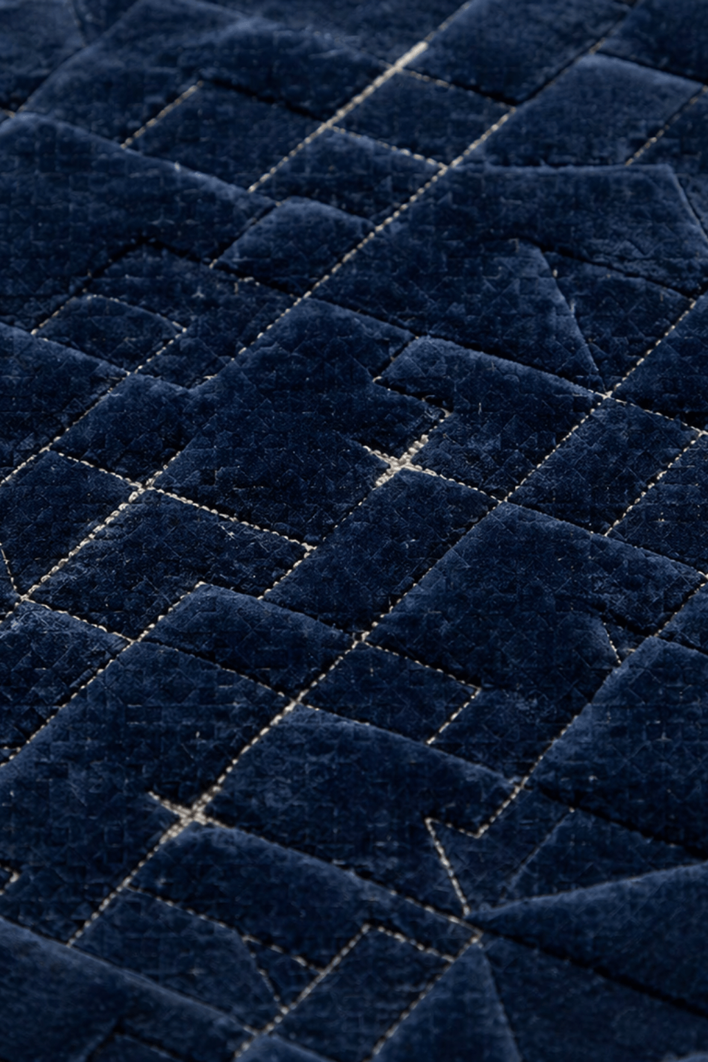 Midnight Origami Sculpt Rug