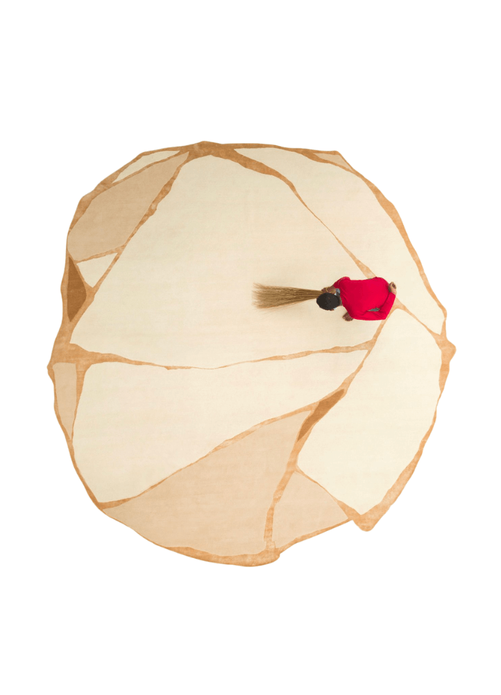 Lattice Drift  hand tufted Rugs