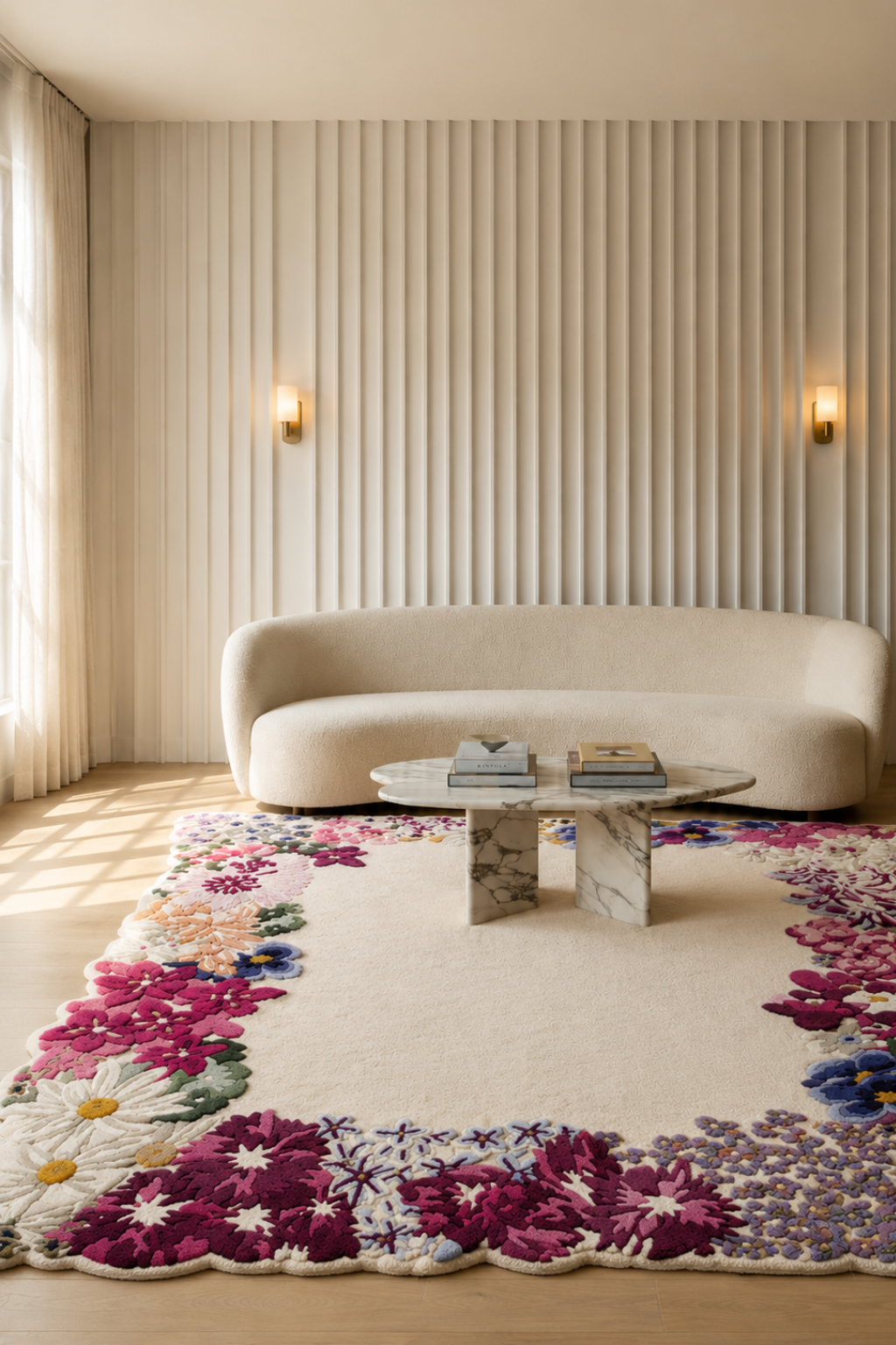 Petal Symphony Rug