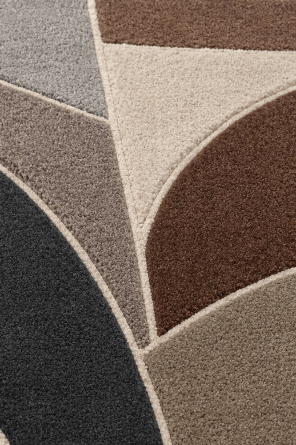 Terra Arc – Sculpted Geometric Hand Tufted Rug