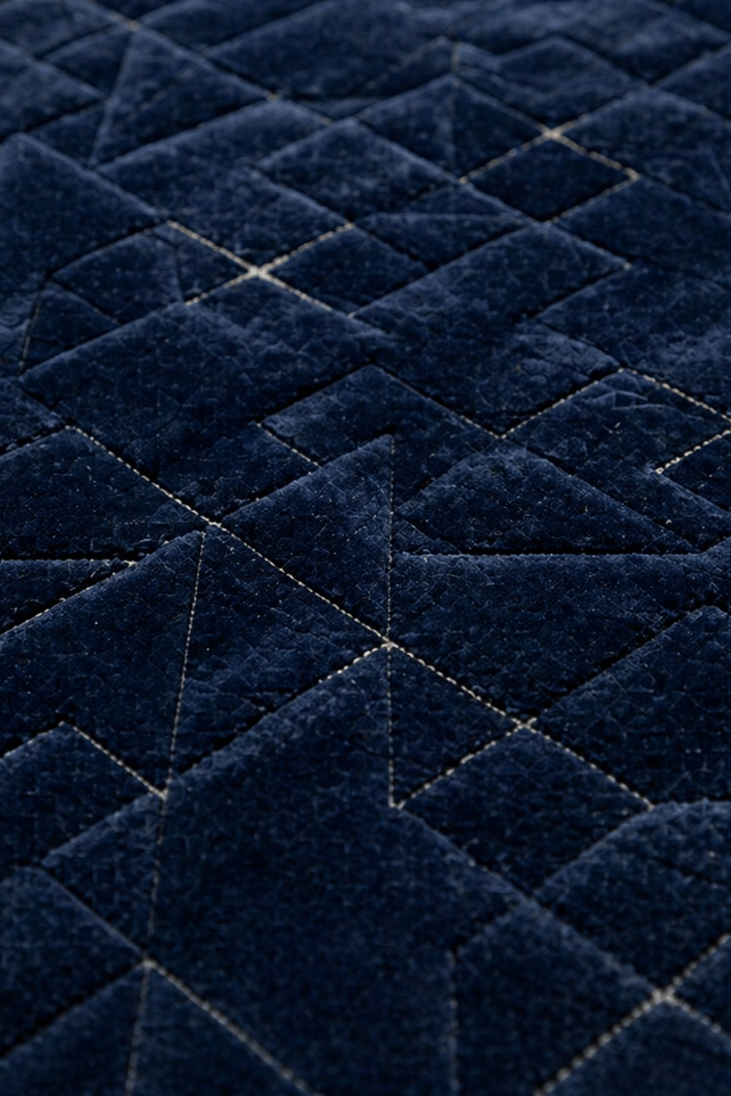 Midnight Origami Sculpt Rug