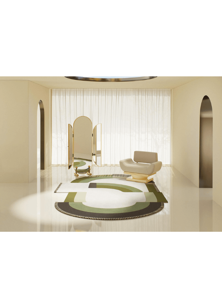 Verde Harmony Oval Rug