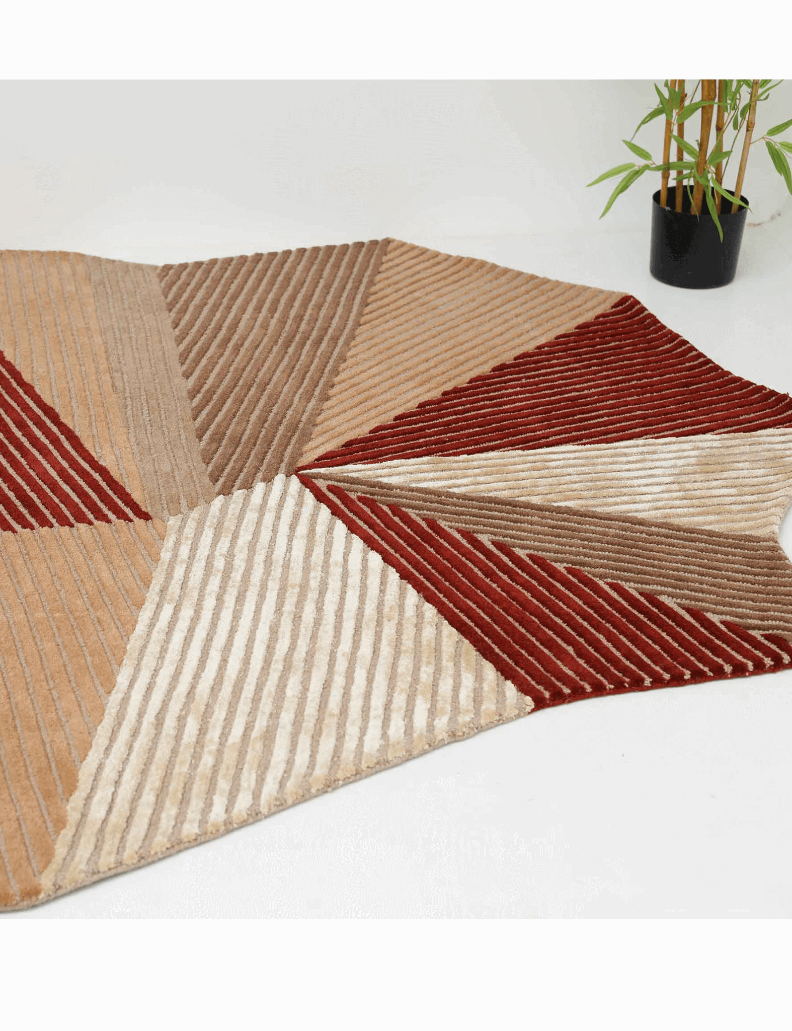 Aurora Blend Shaped Rug