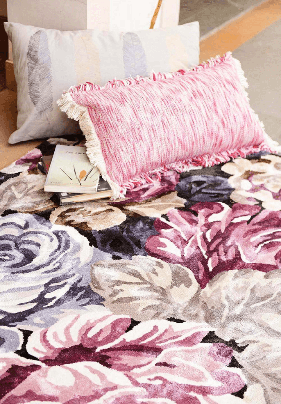 Urban Luxe Hand-Tufted Silk Rug