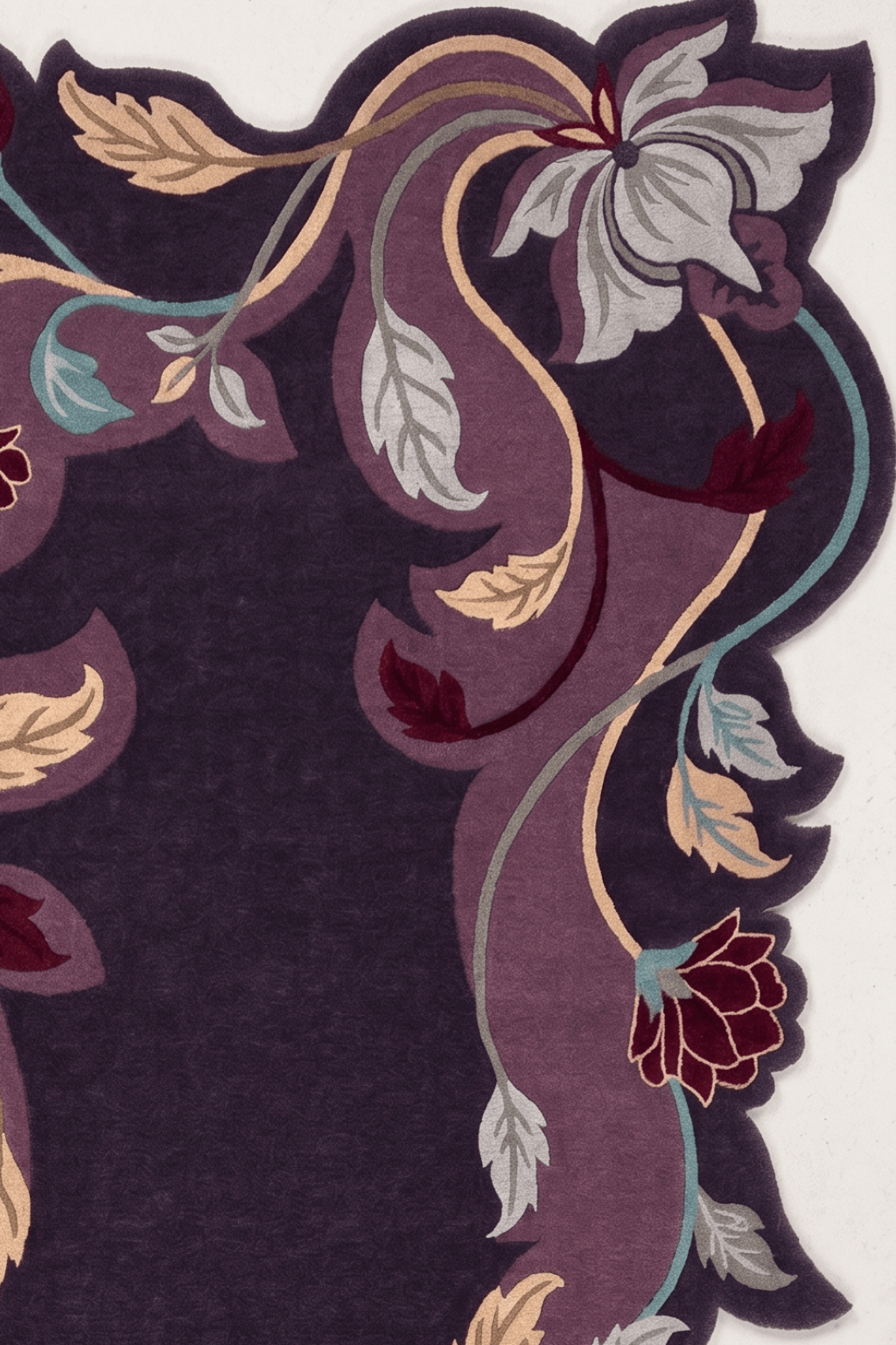 Noor-e-Violet Majlis Rug