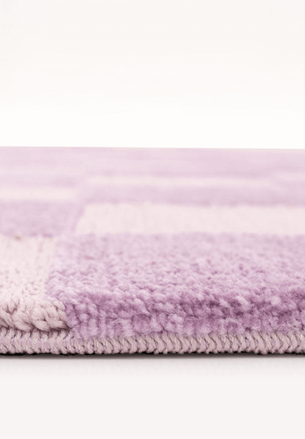 Lavender Blocks Rug