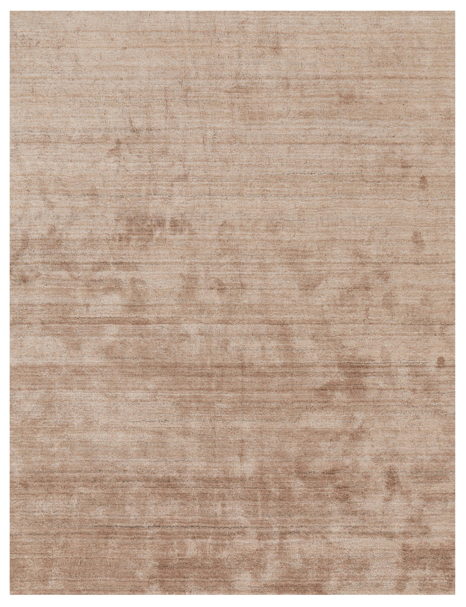 Luxe Striato Viscose Rug in Mauve